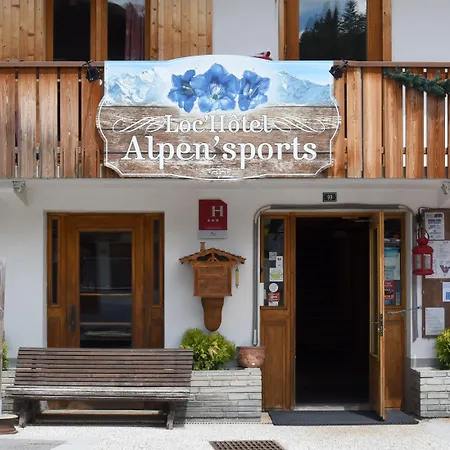 ホテル Loc'hotel Alpen Sports